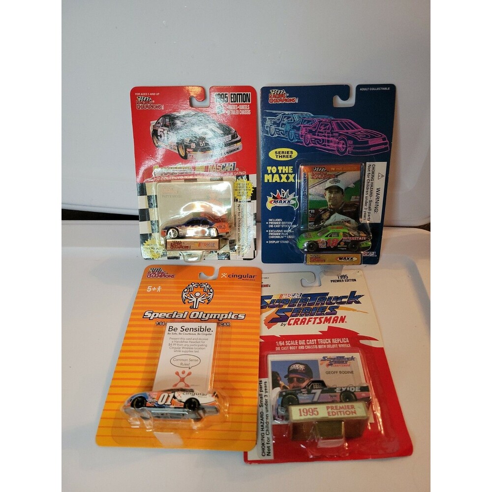 NEW Racing Champions Lot Cars- Special Olympics, Nascar, Cingular Craftsman NIB